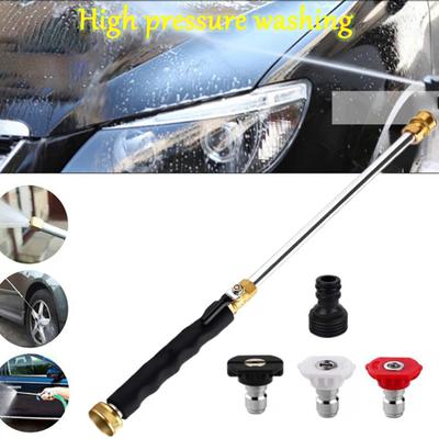 Hochdruckreiniger mit Gartenschlauch und austauschbaren Düsen, rutschfester Griff, weit verbreitete Strahldüse, Hochdruckreiniger-Werkzeuge