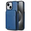 For iPhone 14 Case Compatible with MagSafe Detachable Card Holder Kickstand Leather Phone Back Cover