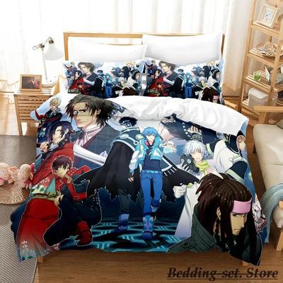 Novo Conjunto de Cama DRAMAtical Murder Desenho Animado Anime conjunto de três peças Adulto Criança Quarto Capas de Edredom 3D Kawaii cama de casal