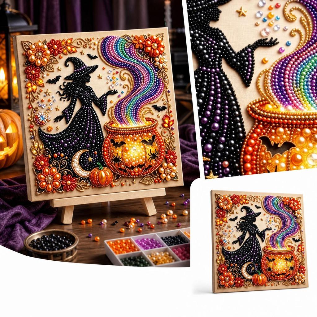 DIY Halloween Kit, Creative Painting Supplies for Halloween Decoration, Set for Kids and Adults