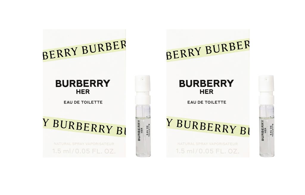 Burberry Flowers And Her Fruit Mini Perfume Sample Set Eau De Toilette 1.5ml/1.5ml*3