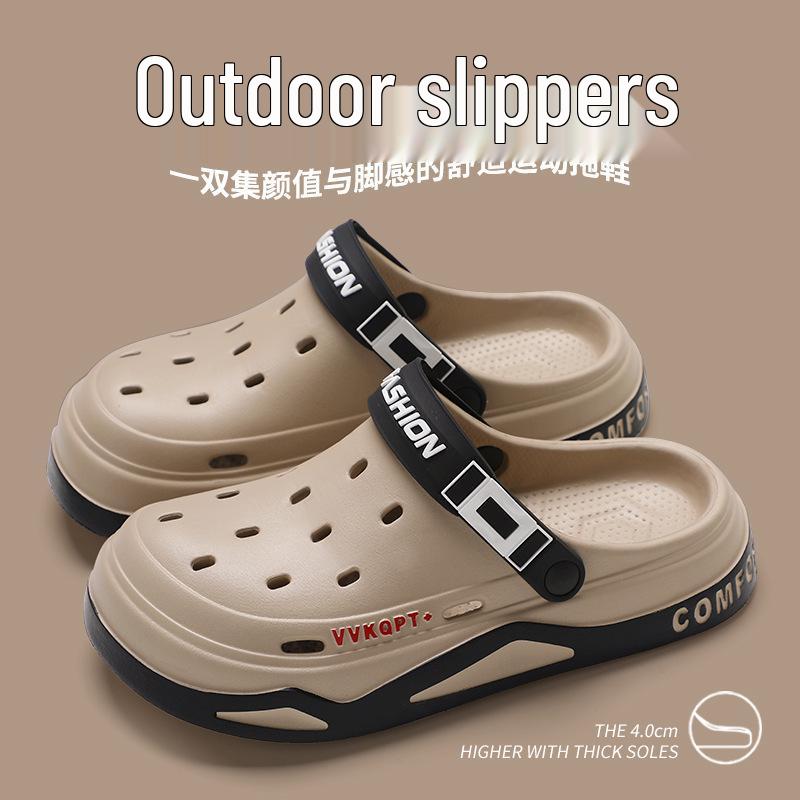 Herren 2024 EVA Sommer Strand-Slipper - Weiche Sohle, Offene Zehen