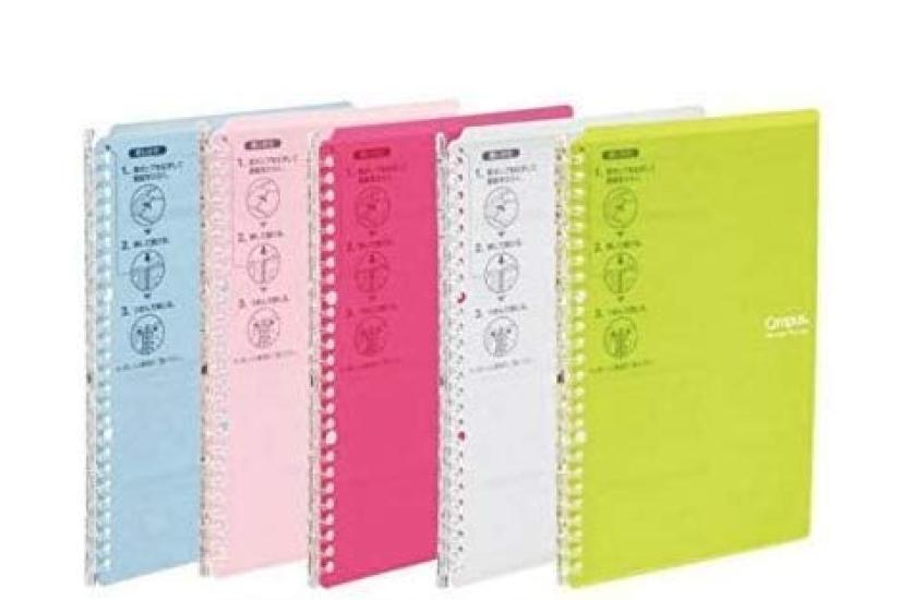 

KOKUYO Папка-регистратор Campus Binder [Smart Ring] PP Cover B5 Vertical 26 отверстий Lu-SP700NLBLPPTYG 5 цветов 5 книг набор