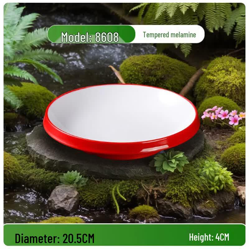 Sheci Tempered Melamine Serving Platters