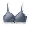 Polka Dot Bow Sweet Ballet Style No Wire Bra For Women