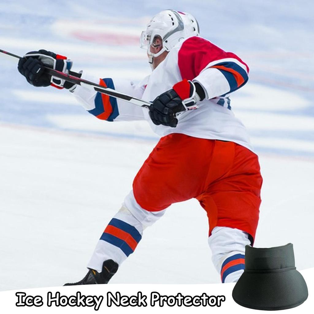 Hockey Neck Guard Ice Hockey Protection Gear Breathable Hockey Neck Protector Collar For Senior Men Women Junior Teens Gifts