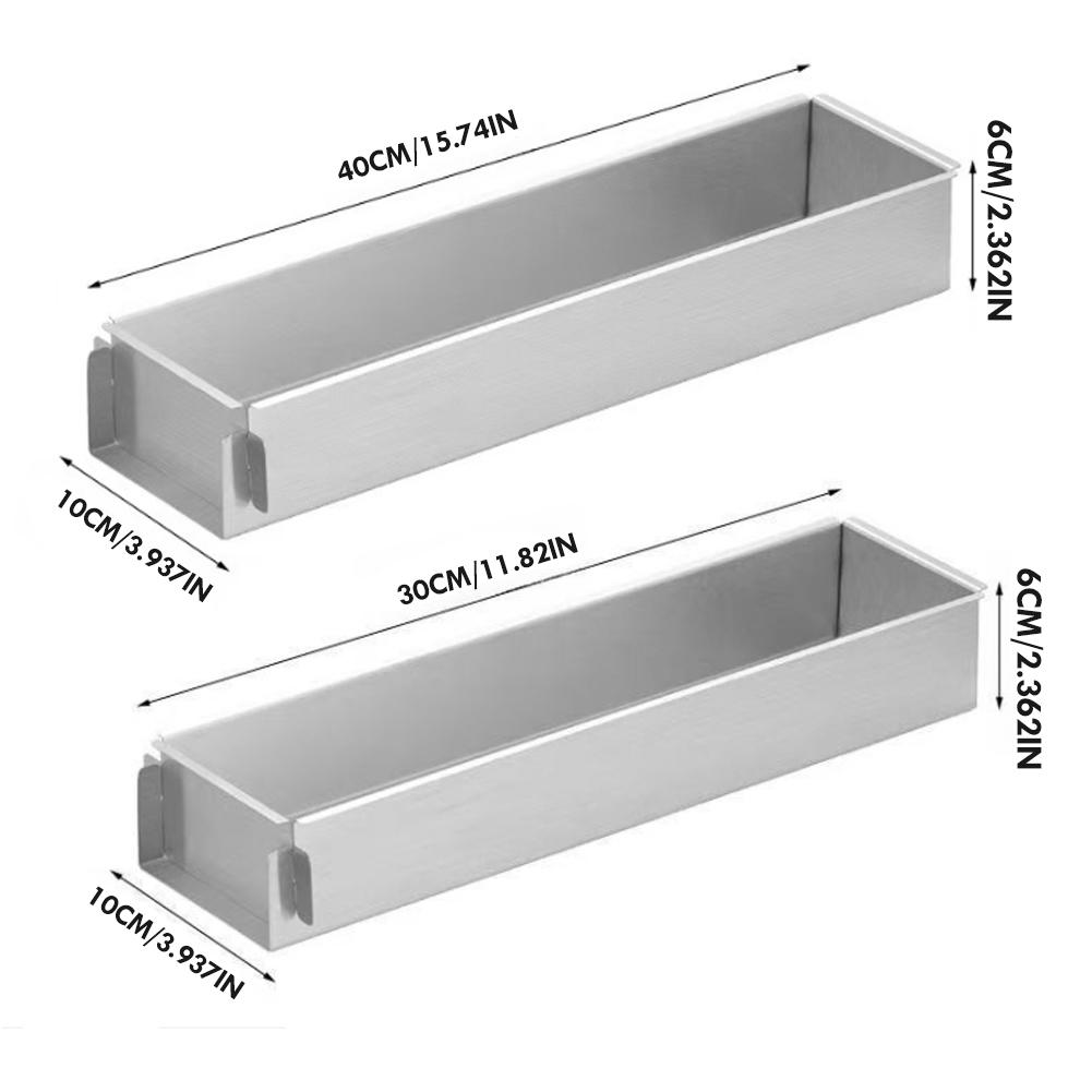 Rectangle Shape Tiramisu Cake Mold Non-Stick Surface Professional Tools Rectangular Cake Pan Handmade Chiffon Cake