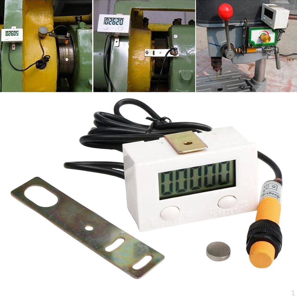 Electronic Digital Reflector Panel Meter Shockproof Inductive Induction Display