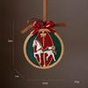 Santa Claus Christmas Tree Hanging Decor 3D Design Resin Hanging Ornament  Window