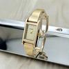 New Rectangle Half-Bangle Ladies Bracelet Watch Smooth Surface Elegant Simplicity Fashionable Wristwatch Trendsetter