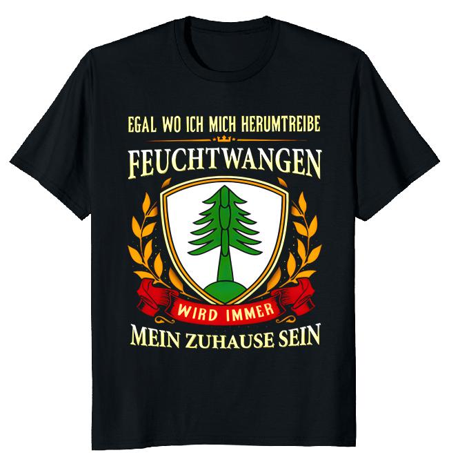 

Футболка унисекс Egal Wo Ich Feuchtwangen Wird