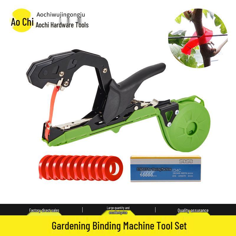 Garden Binding Machine & Tape Set for Fruit Trees