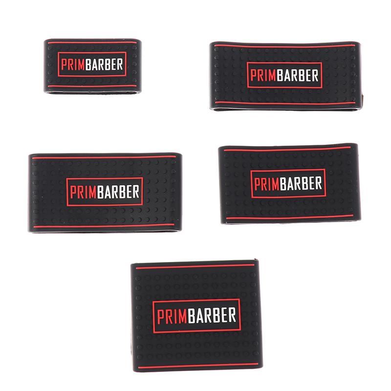 5 Pcs Non Slip Barber Hair Clipper Bands Grip Sleeves Hair Trimmer Holder Tools