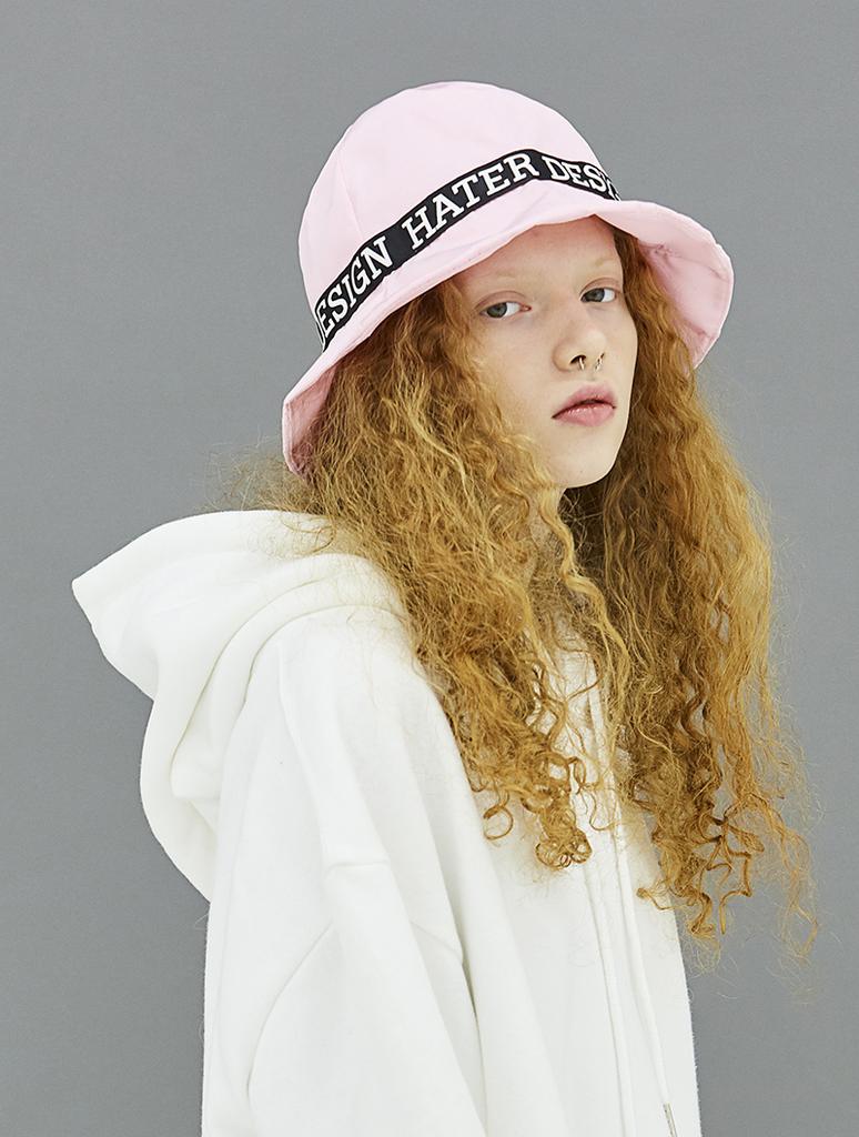 Heiteo Ribbon Bucket Hat Pink