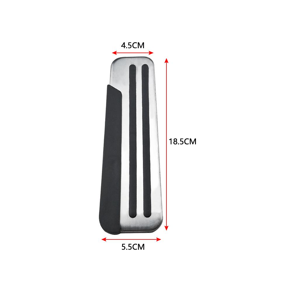 Car Pedal Pad Cover For Nissan X-trail T32 Qashqai Rogue Sport J11 For Renault Kadjar Koleos QM6 MT AT Fuel Brake Footrest Pedal