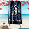 Name Custom Getafe CF Print Beach Towel, Large Soft Quick Dry Towel for Beach Camping Swimming