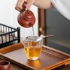 Metal Teas Filter with Wood Handle Easy Clean Teas Infuser for Home and Offices Use Sophisticated Sieves Teaware