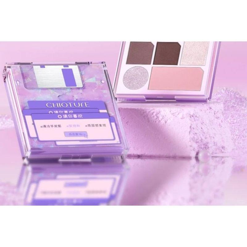 CHIOTURE - Seven-Color Disk Eyeshadow Palette - 5 Types