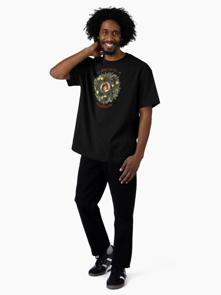 Martha Reeves & The Vandellas A-WREATH-A FRANKLIN Oversized T-Shirt