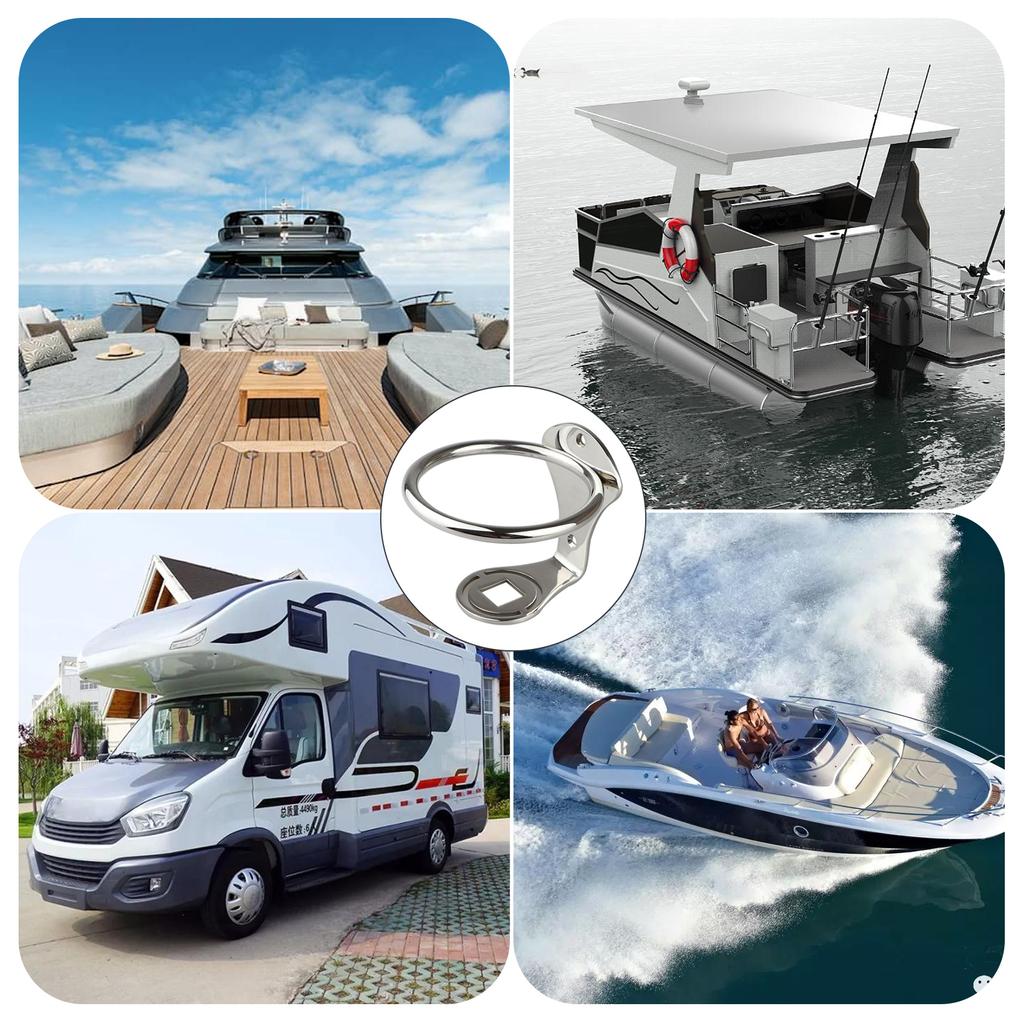 Cup Drink Holder Can Bottle Holder Stand Mount Support Auto Car Marine Boat Truck RV Fishing Box 316 Stainless- Steel