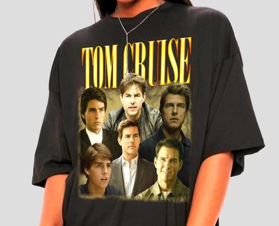 Unisex Tom Cruise Shirt - Amerikanischer Schauspieler T-Shirt, Promi-Shirt, Actionfilm-T-Shirt