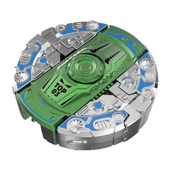 Transforming Robot Dinosaur Spinner Toy Stress Anxiety Relief Simulated Dino Spinning Toy Kids Teens Adults Fingertip Gyroscope Fidget Toy