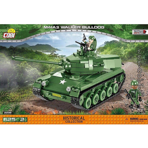 Vietnam War Walker Build M41A3 (625 pieces)
