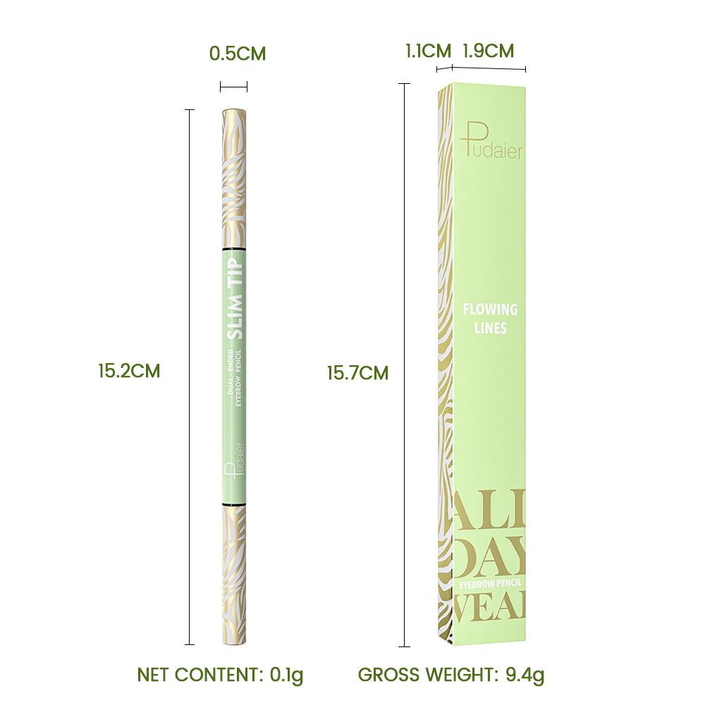 10 Color Ultra Fine Triangle Eyebrow Pencil Precise Brow Definer Long Lasting Waterproof Morandi Cool Brown Eyebow Makeup