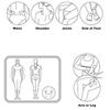 Portable Handheld Electronic Pulse Massager Body Relax Therapy Stimulator