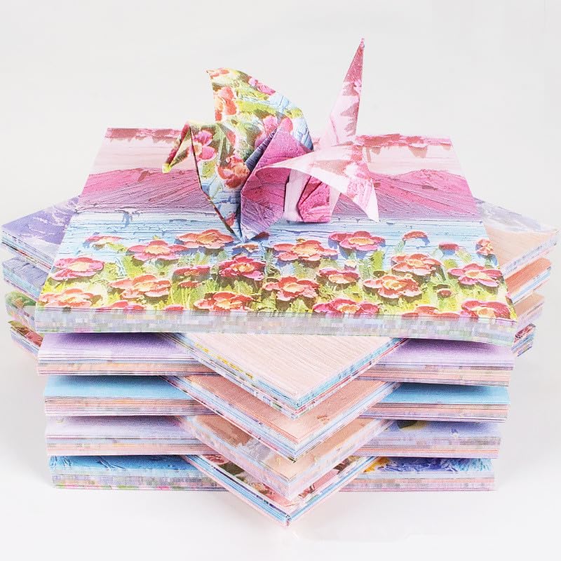 Bethany Home Origami 240 15cm Craft DIY 10 Oil Painting for Making Paper Day Origami Paper, Sheets, Square, Paper, Paper, Double-Sided, Colors, Style,