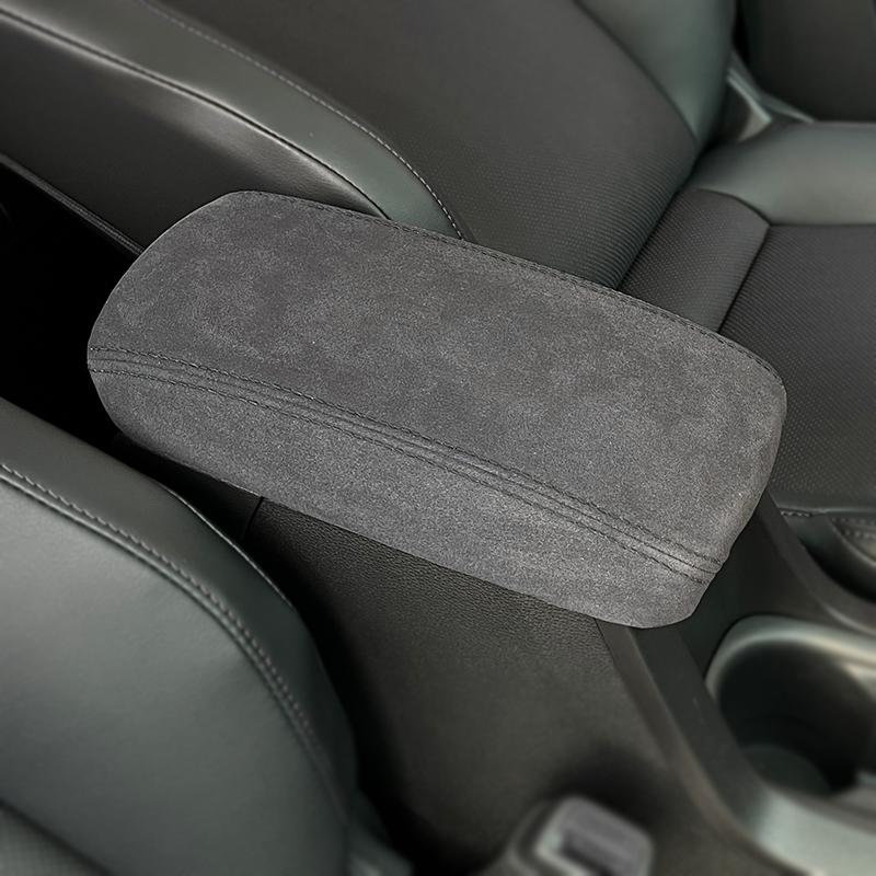 Für 2017-2021 Jeep Compass Innenzubehör 2022 Auto Leder Schutzhülle für Mittelkonsolen-Armlehnenbox