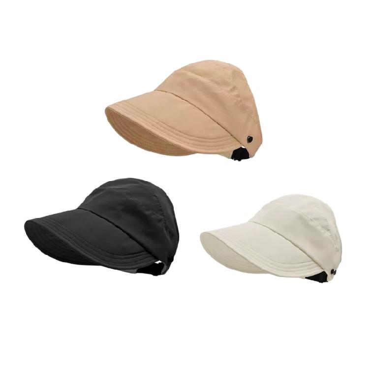 Ponytail Friendly Hat Fisherman Hat Softable Sun Hat Casual Wear Accessory for Active Lifestyles