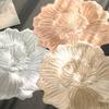 Lotus-Shaped Heat-Resistant and Washable Placemat Insulation PVC Place Mats Coasters Hotel Oil Proof Table Mats for Dining Table