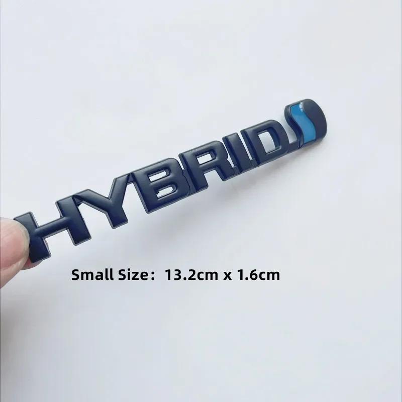 Autocolante Embleme Insigne Metalice 3D HIBRID Aripă Laterală Portbagaj Spate Pentru Toyota Prius Camry Crown Auris Rav4s TRD