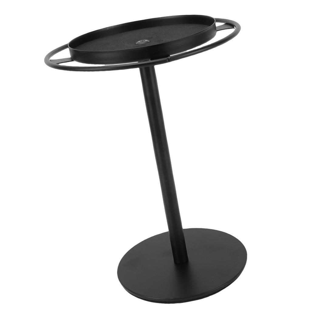 Sunglasses Organizer Space Saving Metal Sunglasses Stand with Storage Tray Anti Slip Pads for Tabletop