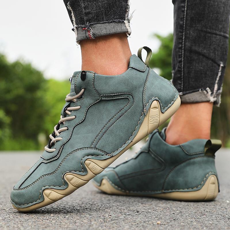 

Men s Casual Leather Fashionable One Foot Loafers Brand Sneakers Boat Shoes Hiking Boots Cowboy Boots For Men Ankle Boots 2025 39