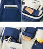 5pcs Backpack Junior High School Students Elementary School Students College Large Capacity, Versatile, Campus Leisure, Dirt Resistant Backpack