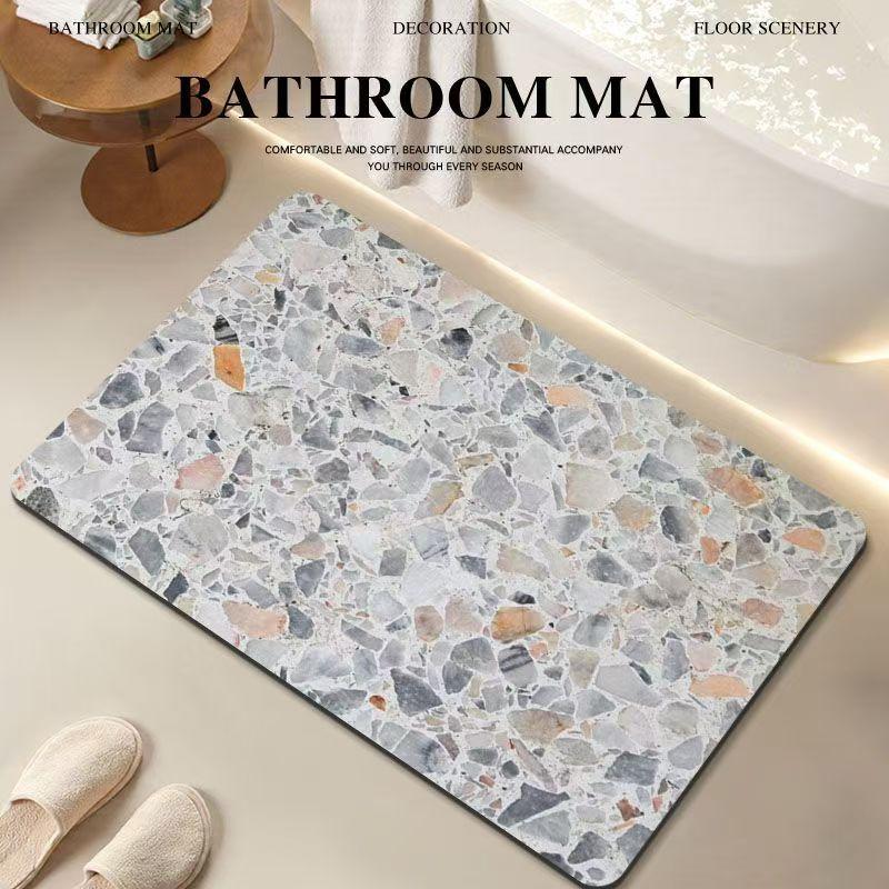 Bathroom absorbent diatom mud toilet doormat toilet toilet floor mat toilet carpet