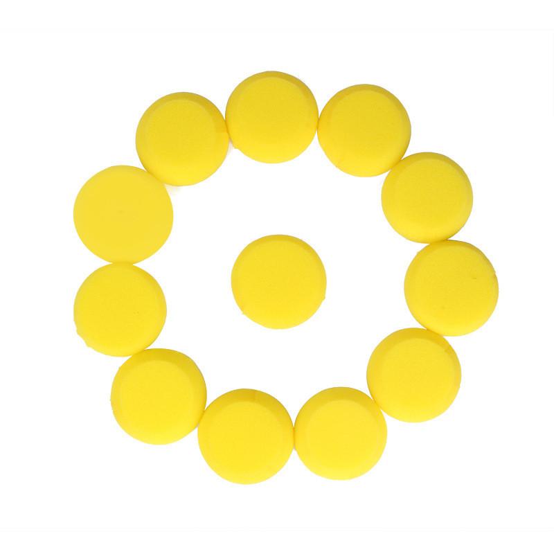 Round Synthetic Artist Paint Sponge 12pcs For Painting Pottery Craft Sponges