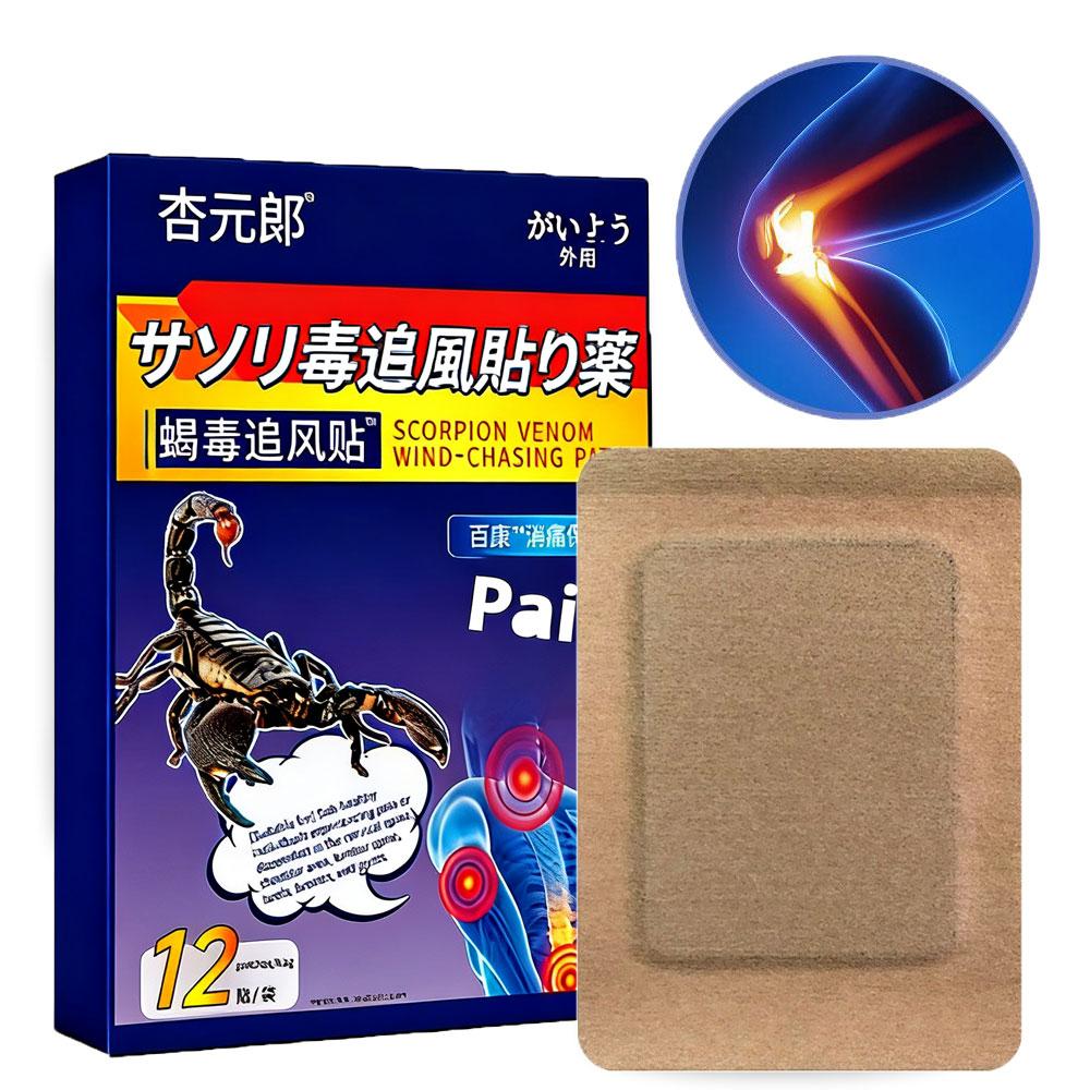 Rapid Relief Knee Care Patch - Organic Herbal Skin-Safe