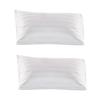 1pcs Cotton White Stripe Home&Hotel Standard Pillowcases Pillow Covers Bedding