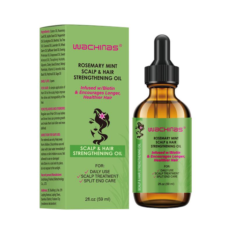 Rosemary Hair Essential Oil - Moisturizes, Smooths, and Controls Frizz