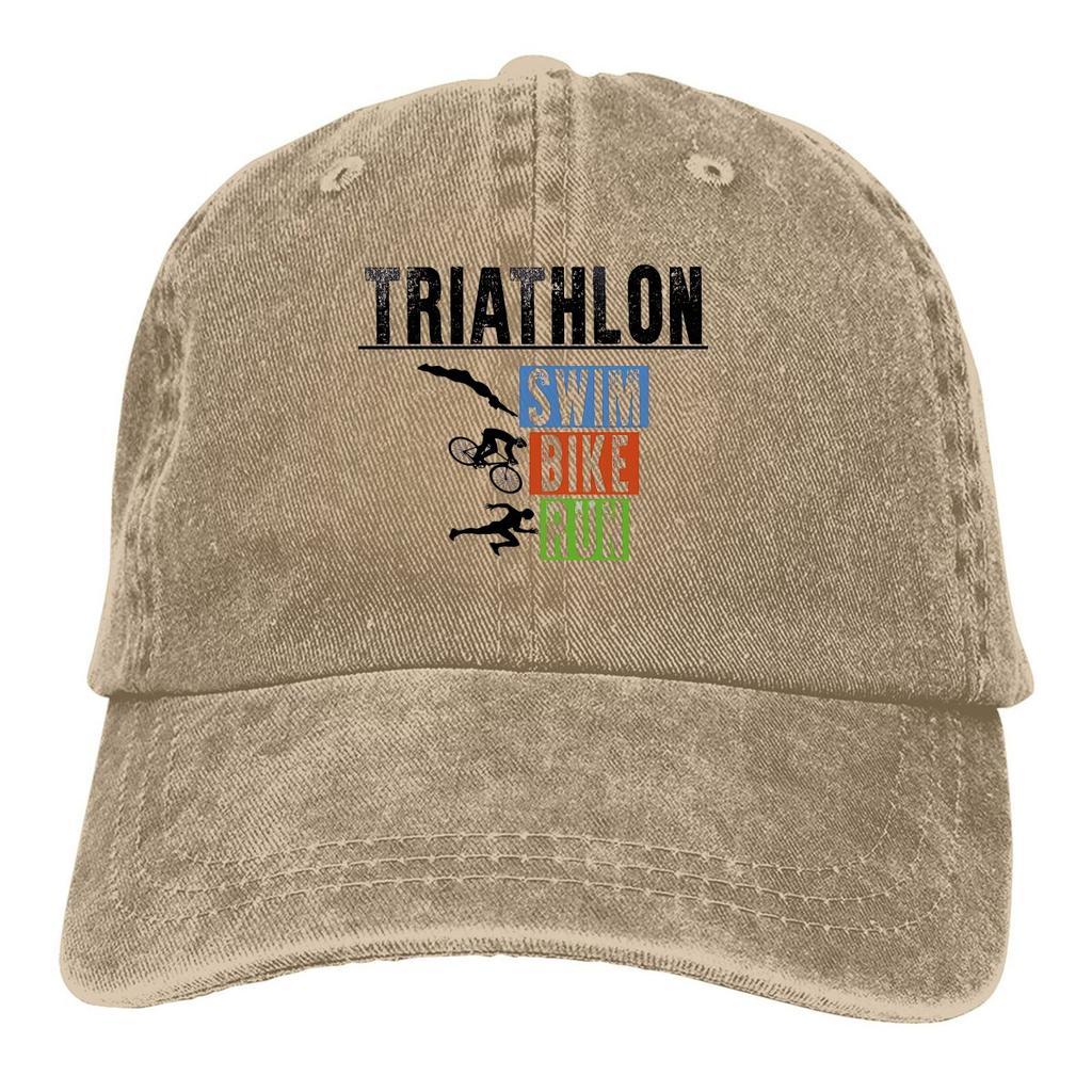Triathlon Triathlete Baseball Cap Unisex Hats Wounisex Visor Protection Snapback Triathlon Caps