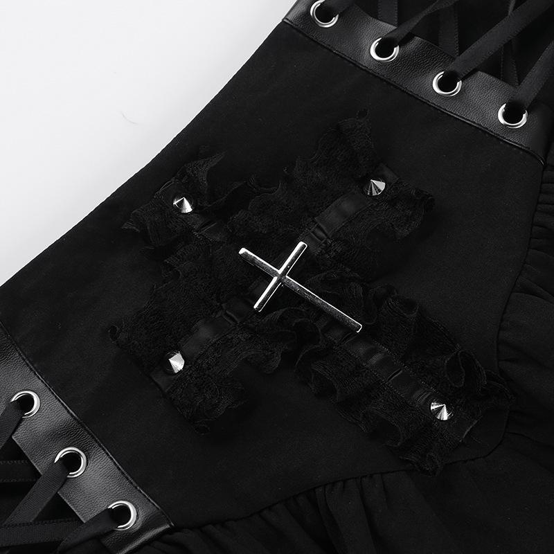 XS24238 Summer 2024 Punk-Inspired Versatile Sexy Skirt for Women