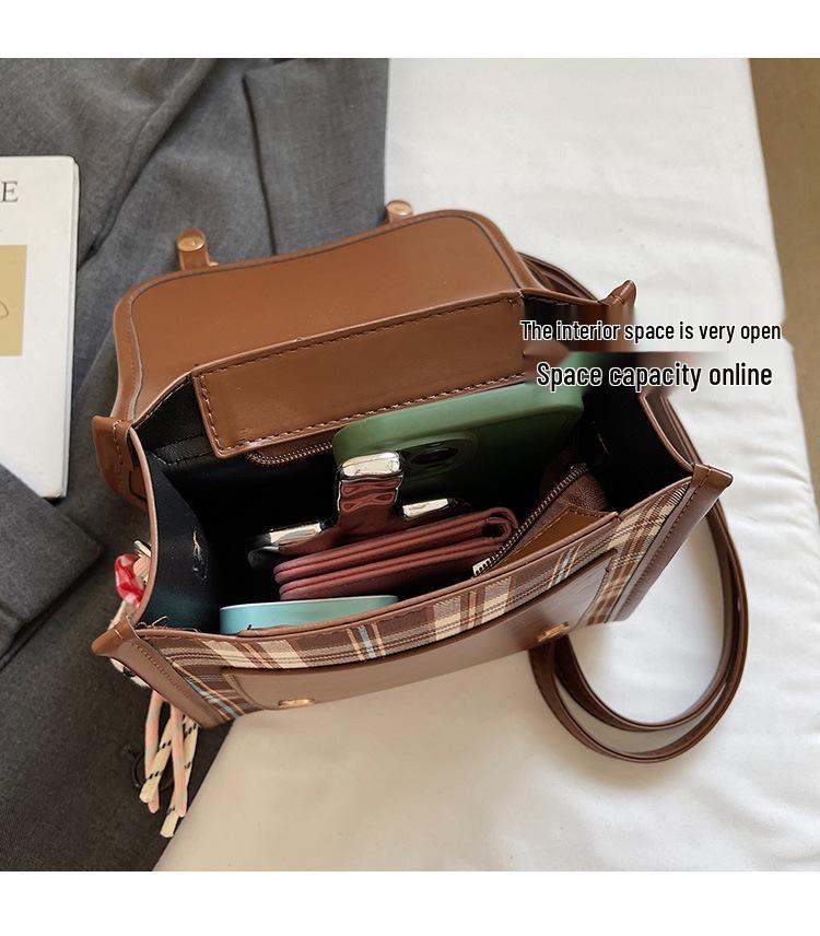 Retro Women's Lightweight Versatile Backpack & Crossbody In Cute College Style for Travel & Casual Use