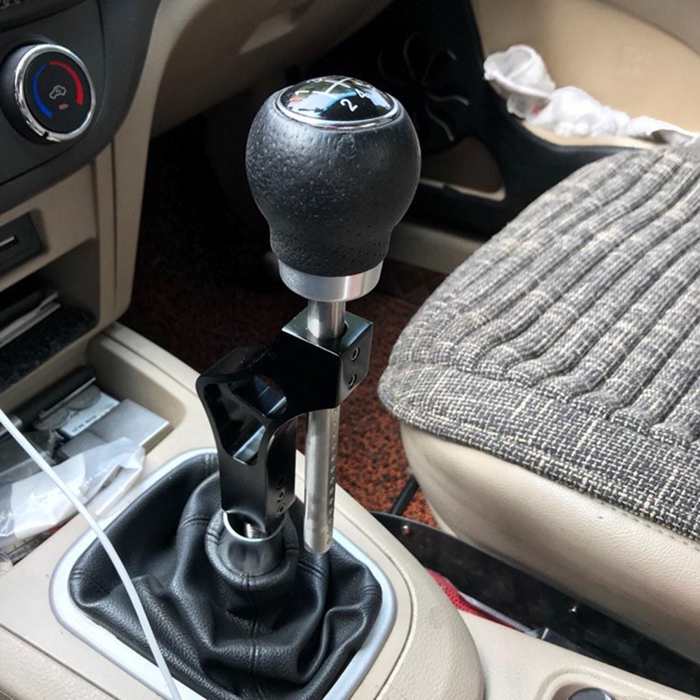 Black Aluminum K-Tuned Shift Knob Extender Adjustable Shifter Lever For Honda Black Aluminum K-Tuned Shift Knob Extender Adjustable Shifter Lever For Honda