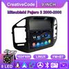 Car Radio Multimedia MP5 Player Head Unit Stereo BT For Mitsubishi Pajero 3 2000-2006