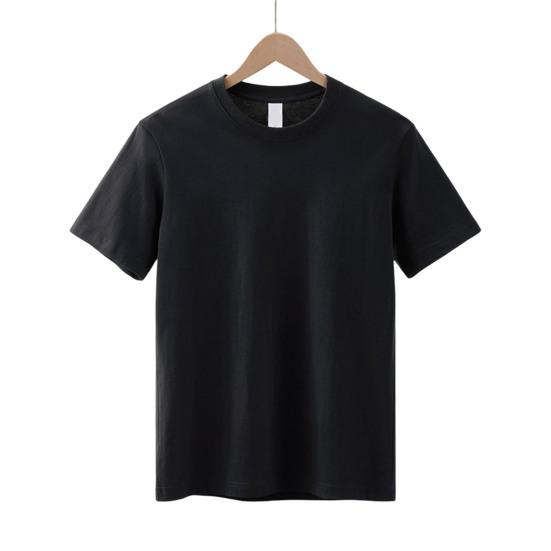 

Летняя футболка, классическая тонкая, быстросохнущая, повседневная футболка, мужская стираная футболка, мужская футболка, повседневная одежда M чёрный