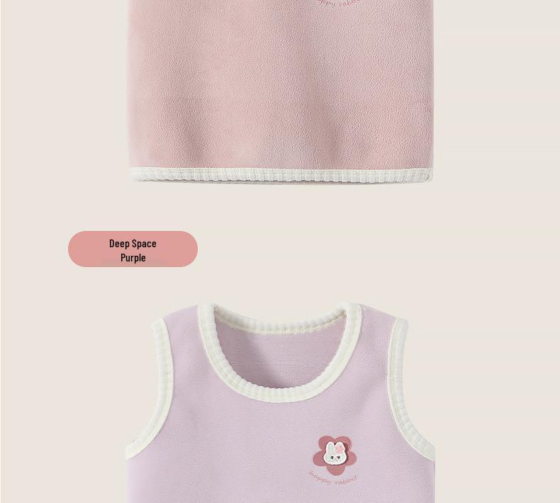 2025 Herbst Baby Mädchen Ärmellose Doppelseitige Fleeceweste (0-3 Jahre)