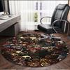 Five Nights at Freddy's Print Round Rug, Washable Floor Carpet, For Entryway Dorm Laundry Room Office Study, Home Decor Birthday Christmas Gift